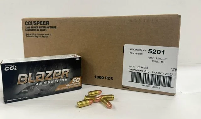 CCI Blazer Brass 9mm