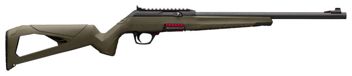 Winchester Wildcat SR Suppressor Ready OD Green .22 LR Blue/Black Rifle
